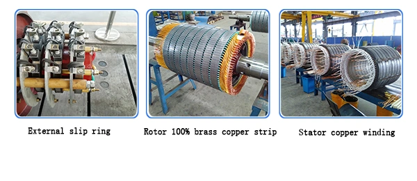 Jr Series Wound Rotor Slip Ring Motor Ball Mill Motor 380kw